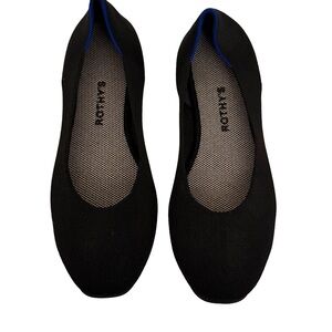 Rothy's Black and Blue Flats